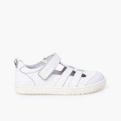 Sandálias desportivas Blanditos pele criança Branco
