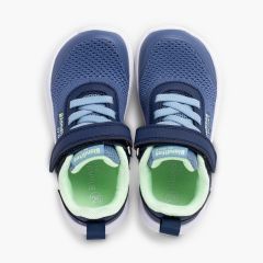 Sapatilhas Blanditos malha fecho aderente Azul Navy