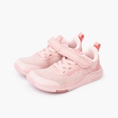 Sapatilhas Blanditos malha fecho aderente Rosa