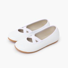 Sabrinas ballet barefoot cerimónia Branco