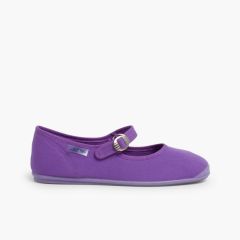 Sapatos Merceditas Menina La Cadena Roxo