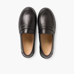 Mocassins Colegiais Azul Marinho/Preto Preto