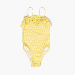 Fatos de Banho Menina Lycra Folhas