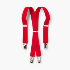 Suspensórios para Meninos Vermelho