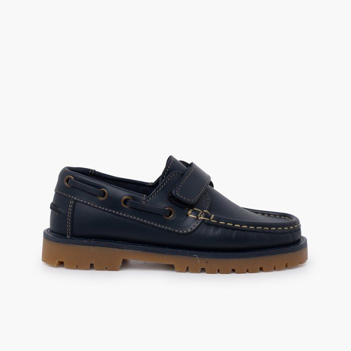 Sapatos de Vela com tiras aderentes