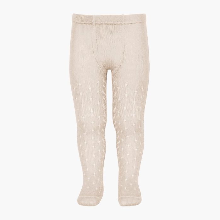 Collants Cóndor Croché Perlé Verão