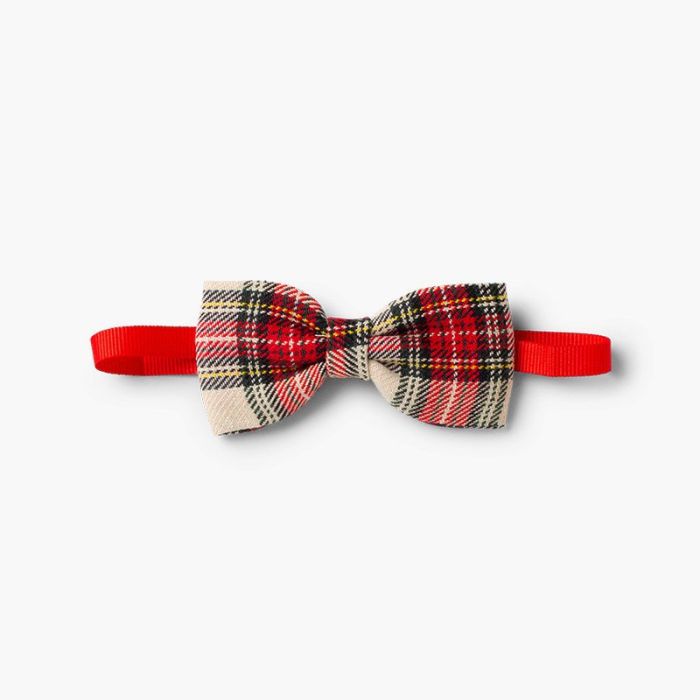 Laço Menino Estampado Escocês