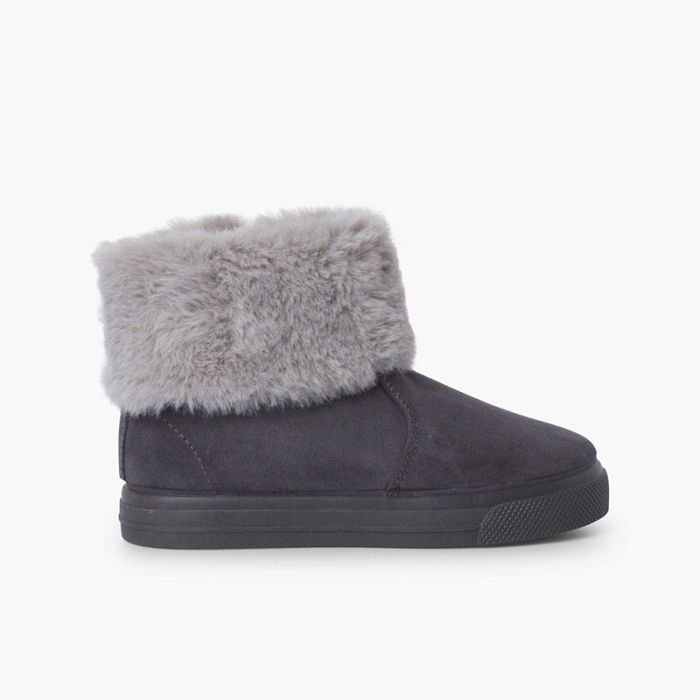 Botas Menina Cano Dobrado Pelo