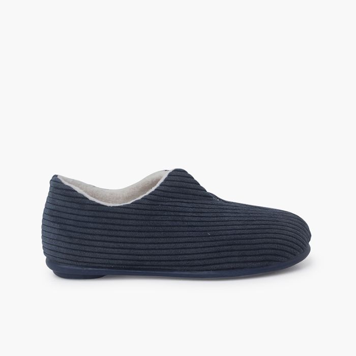 Pantufas fechadas de bombazine