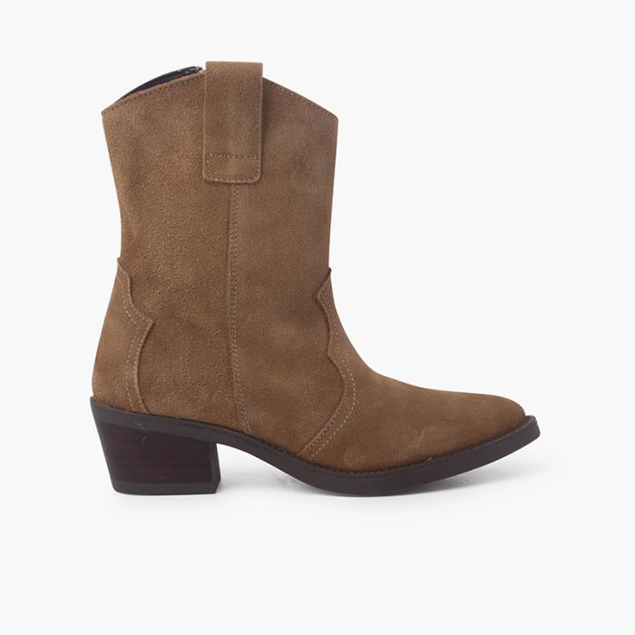 Botas estilo country camurça