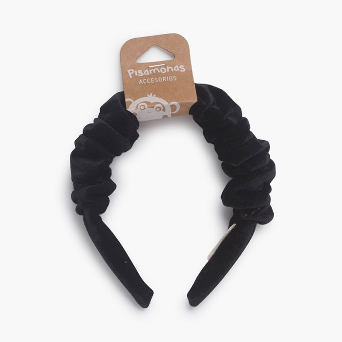 Bandolete veludo tipo scrunchie