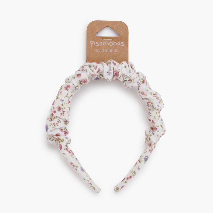 Bandolete franzida flores liberty