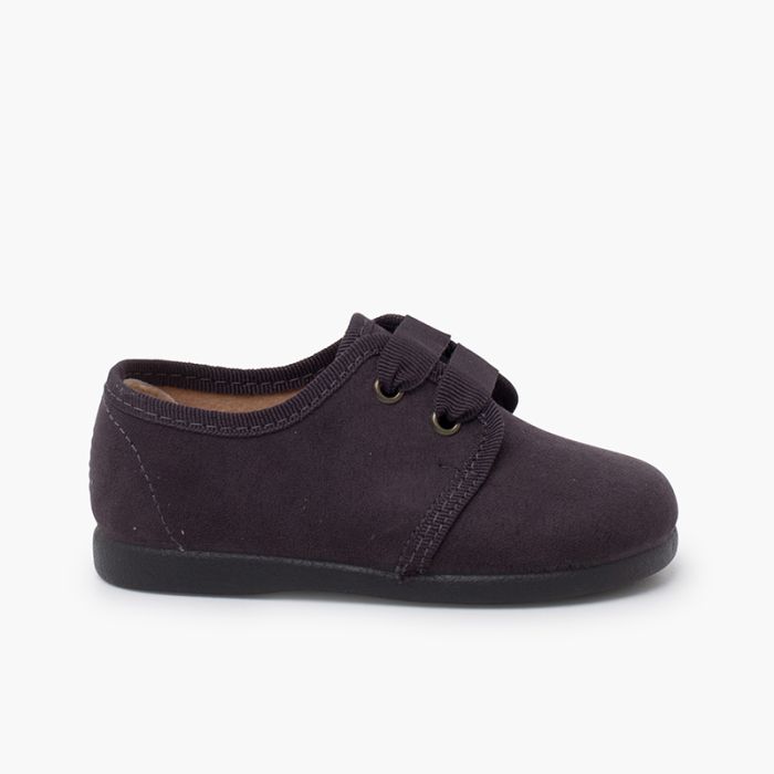 Bluchers tipo camurça atacador gorgorão