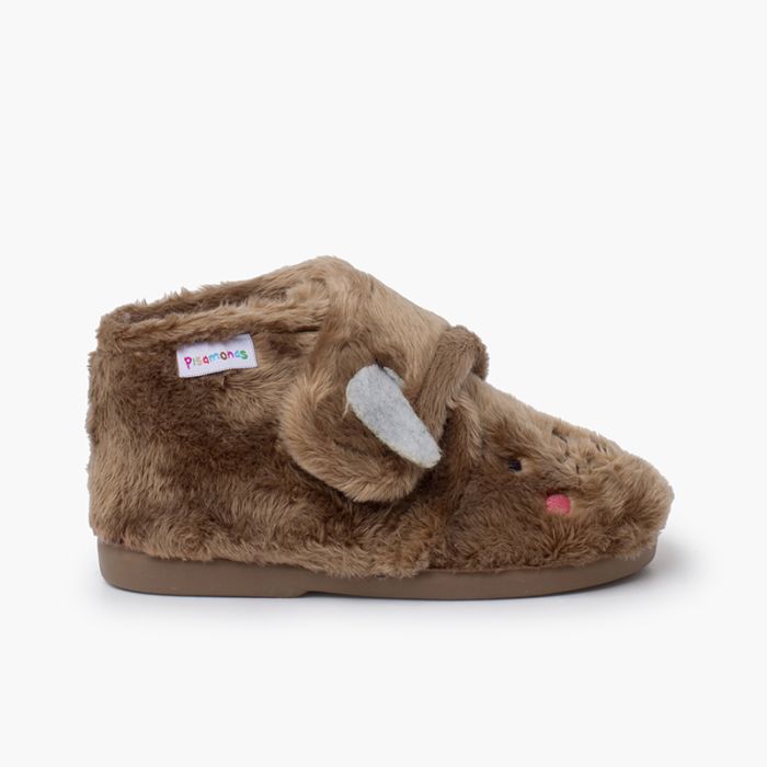 Pantufas bota animais pelinho