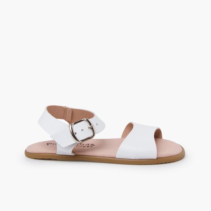 Sandálias barefoot lisas fivela