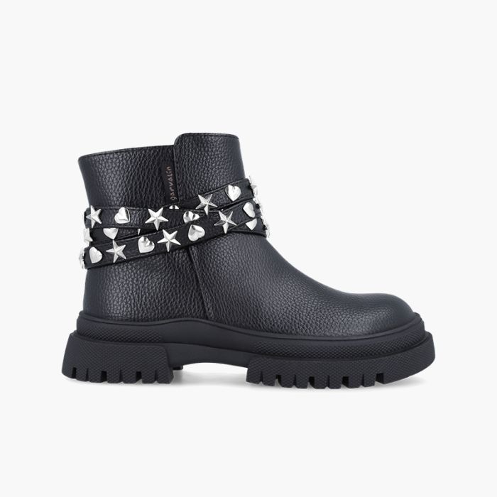 Botas menina tira tachas