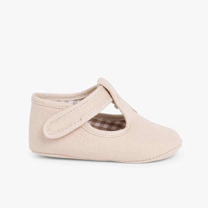 Sapatos Pepito Bebé Tela tiras aderentes  