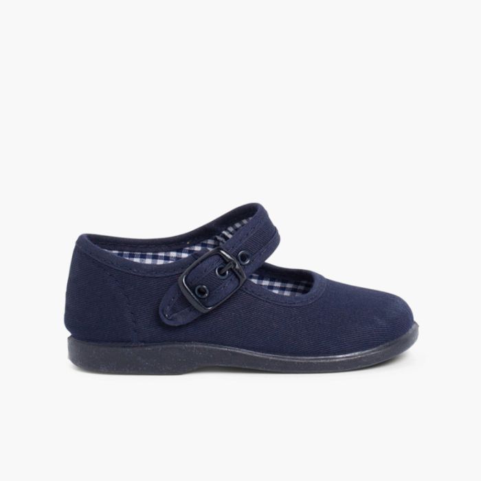 Sapatos Merceditas de Lona para Meninas