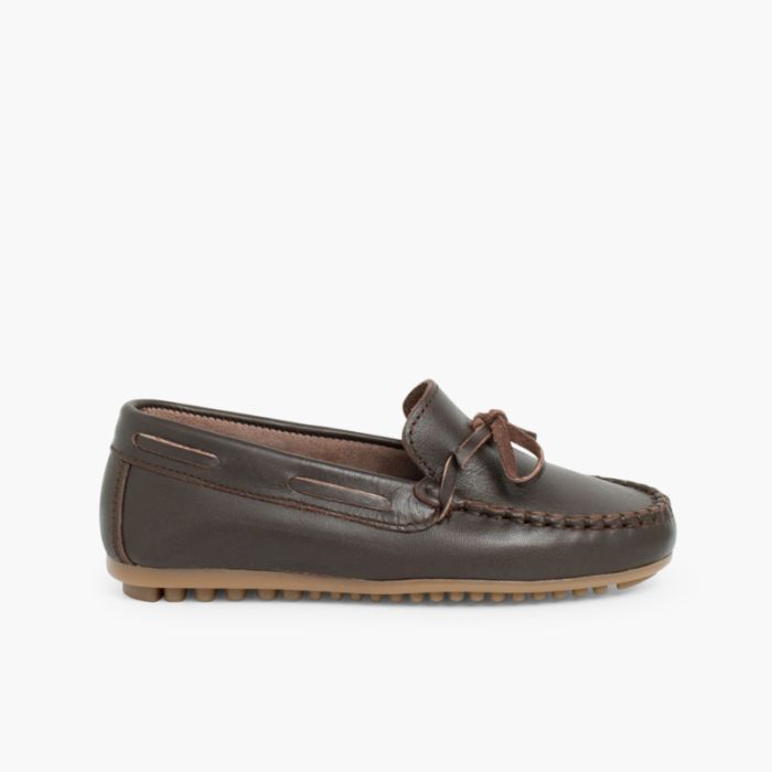 Mocassins Pele Laço