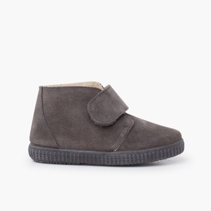 Botins tira larga aderente pelinho