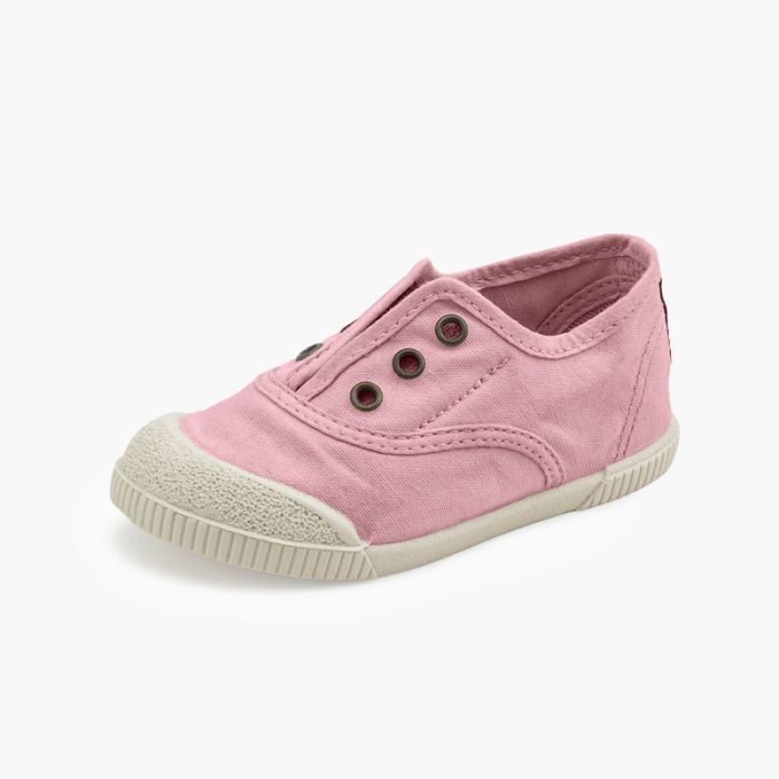 Zapatillas lona sin cordones barefoot