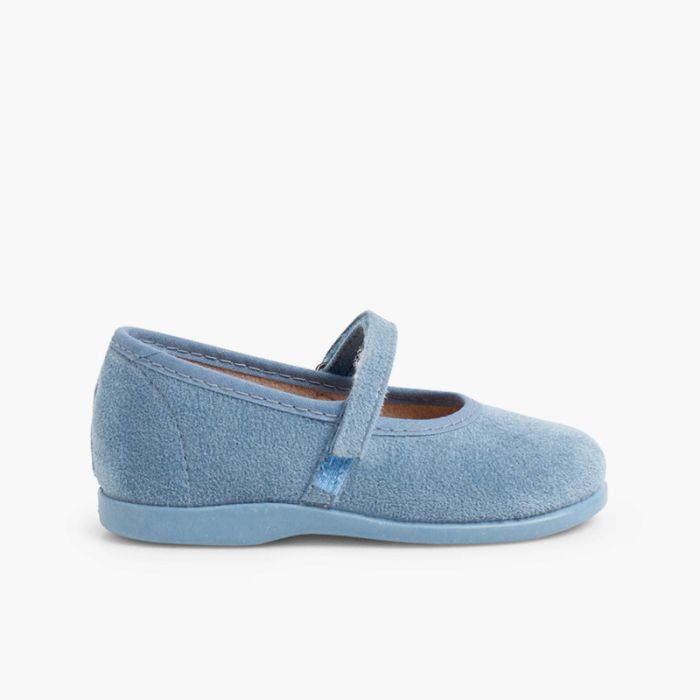 Sapatos Merceditas Bamara com tiras aderentes  