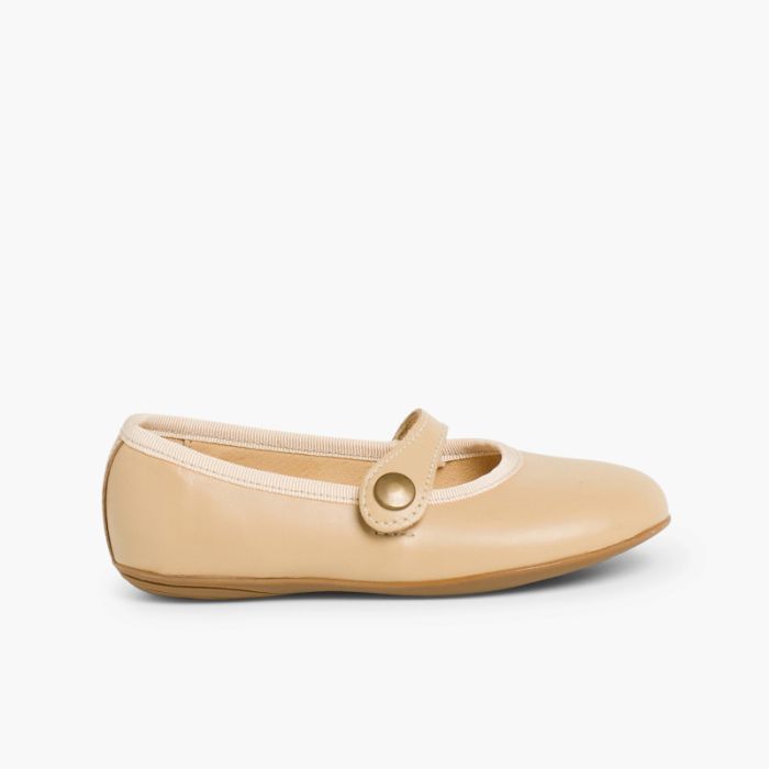 Sapatos Merceditas Menina Pele Cores