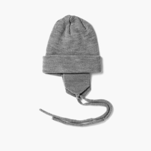 Gorro Bebé com Orelheiras Cóndor Cinzento claro