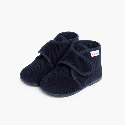 Pantufas Bota Bombazine Azul Marinho