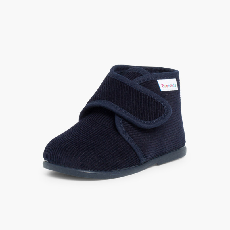 Pantufas Bota Bombazine Azul Marinho
