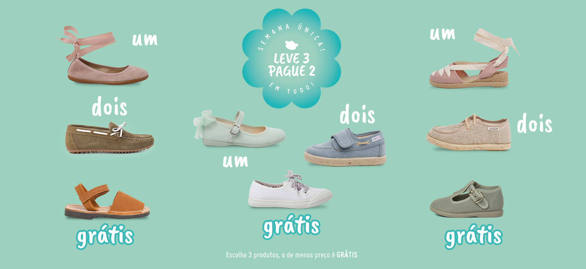 Leve 3, pague 2 fevereiro 2026