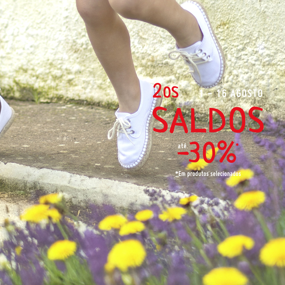 VOLTAM OS SEGUNDOS SALDOS!